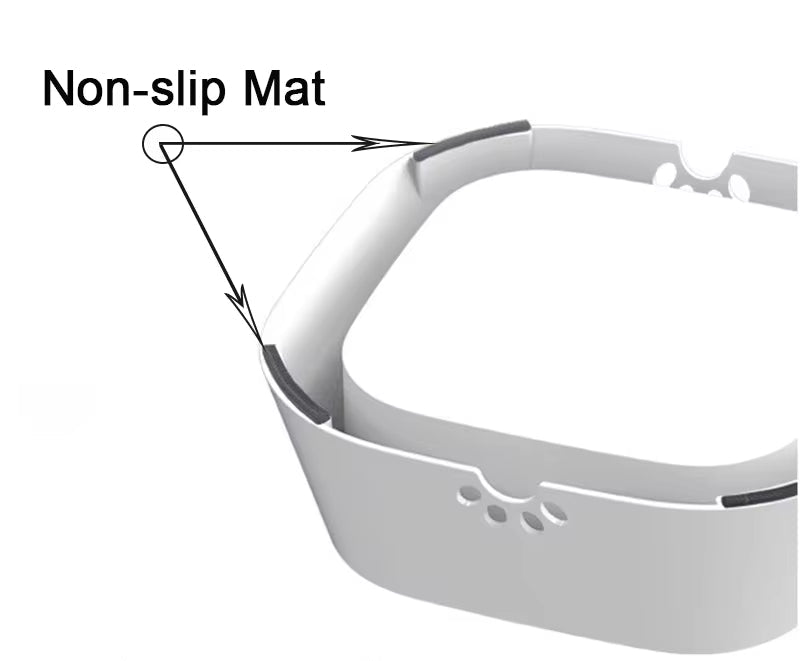 EDGEH20 1L Splash-Proof Pet Water Bowl