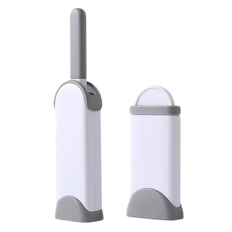 Abzorbitall Double-Sided Pet Hair Remover Brush with Self-Cleaning Base