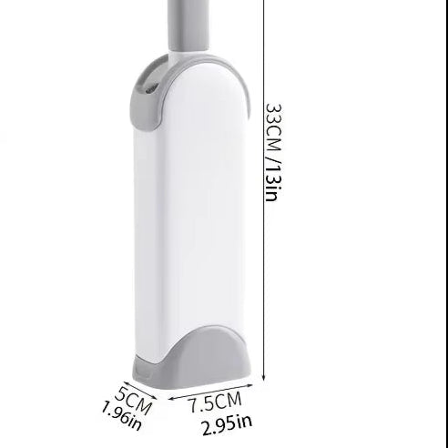Abzorbitall Double-Sided Pet Hair Remover Brush with Self-Cleaning Base