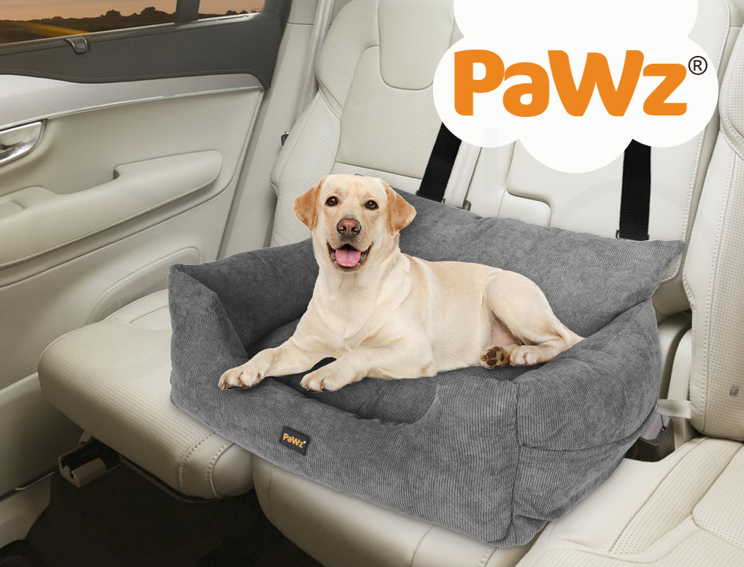 PaWz Deluxe Dog Car Seat Bed