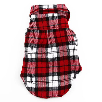 Paw Haven PlaidPup Cotton Shirt