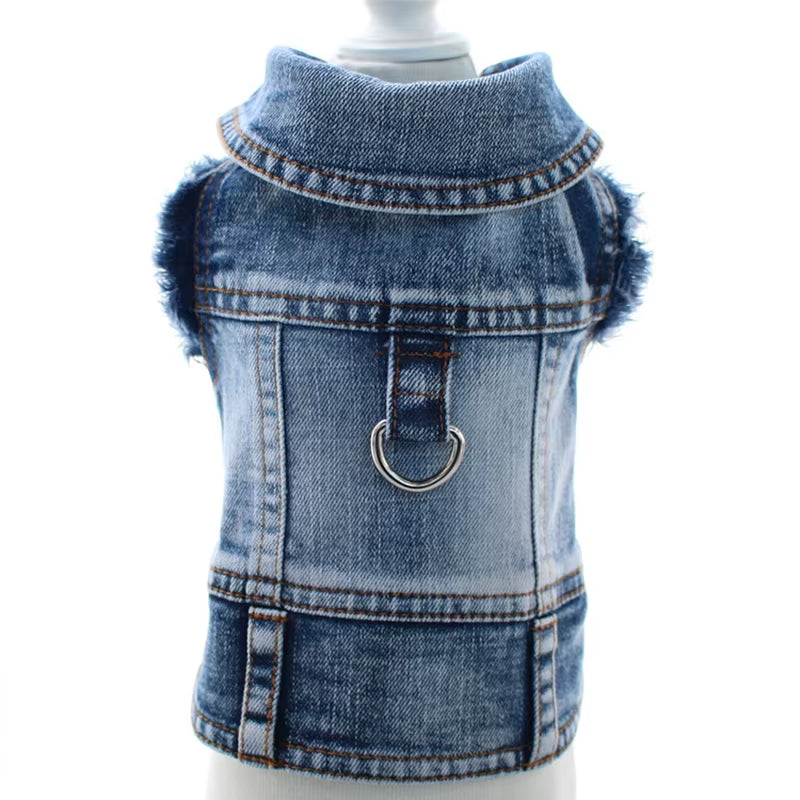 BoldPaw Summer Denim Vest 