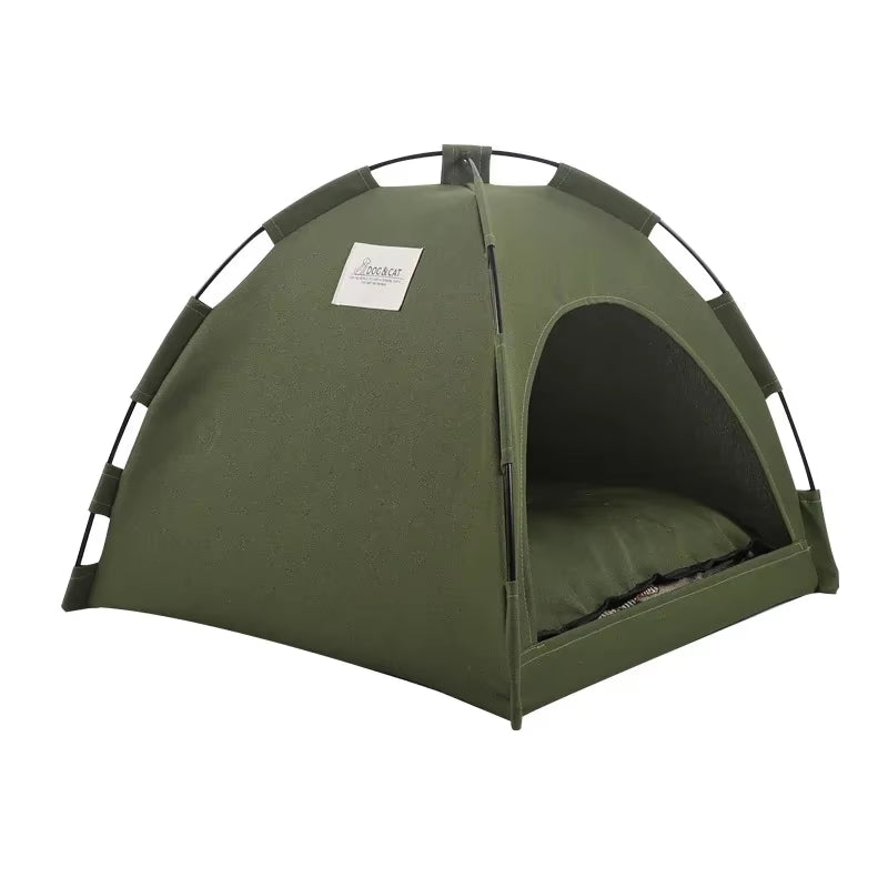 BarkNook Pure Color Canvas Pet Tent