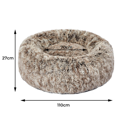 Pawevo XL Calming Donut Bed