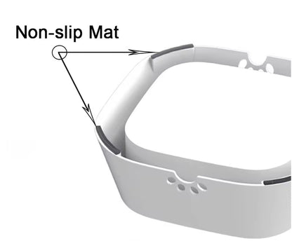 EDGEH20 1L Splash-Proof Pet Water Bowl