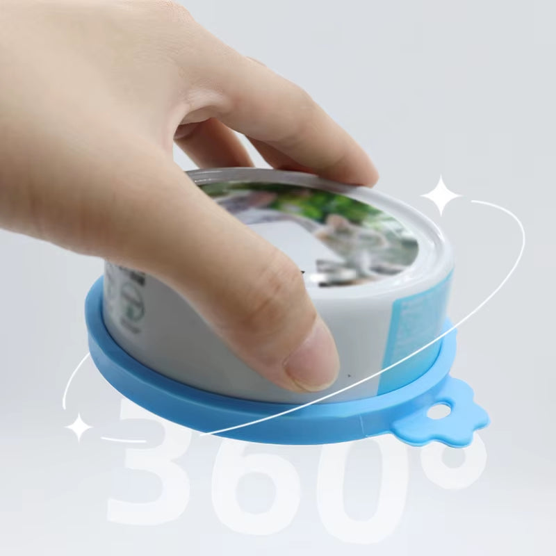 Tailup Pet Silicone Can Lid & Spoon Set