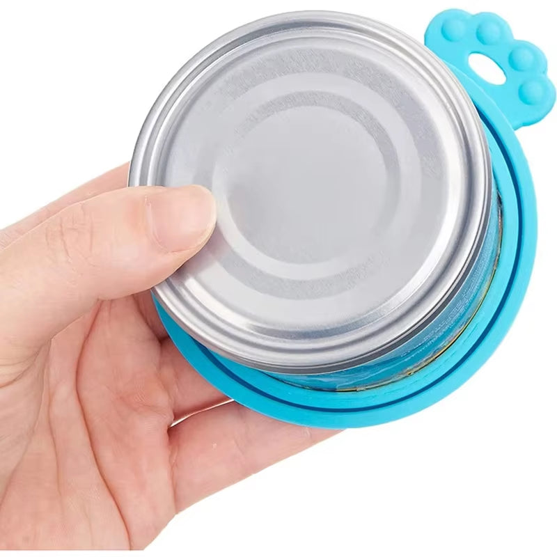 Tailup Pet Silicone Can Lid & Spoon Set