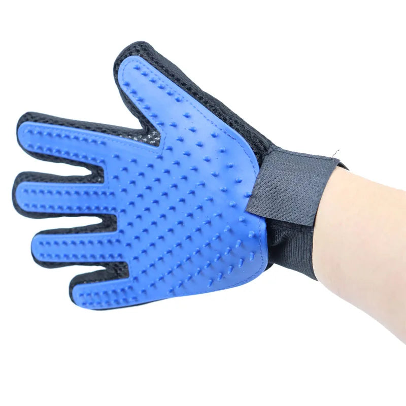 Pet Grooming Glove for Cats & Dogs 