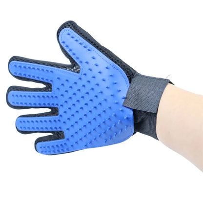 Pet Grooming Glove for Cats & Dogs 