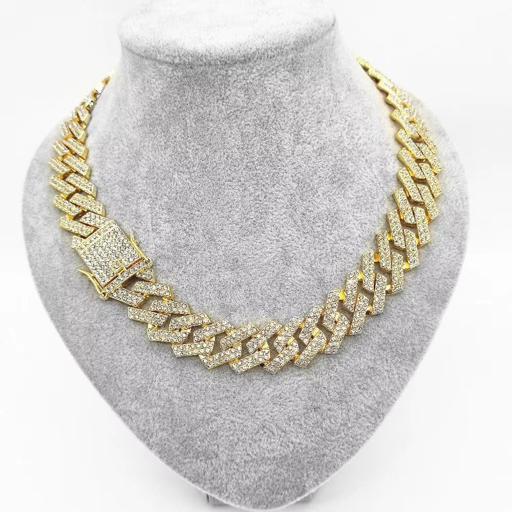 BoldPaw 20mm Gold Dog Collar Chain