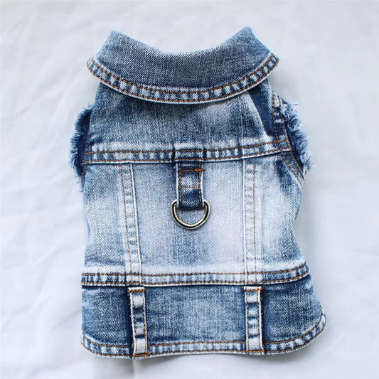 BoldPaw Summer Denim Vest 