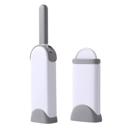 Abzorbitall Double-Sided Pet Hair Remover Brush with Self-Cleaning Base