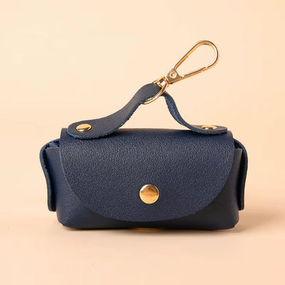  Artificial Leather Poop Bag Dispenser & Organizer