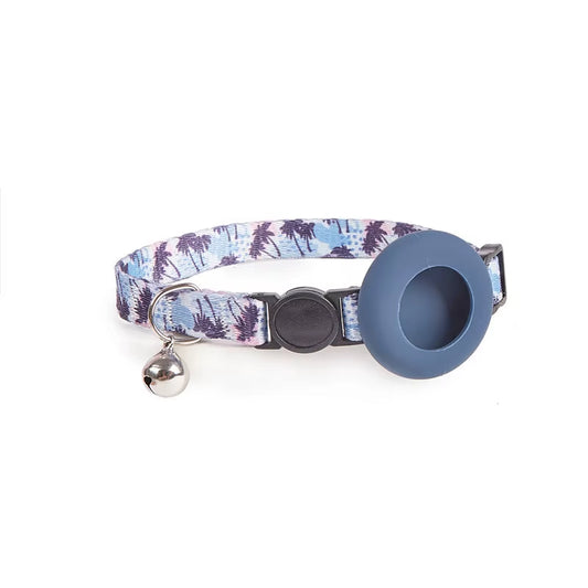 Cat Bell Collar with Protective Silicone Airtag Sleeve