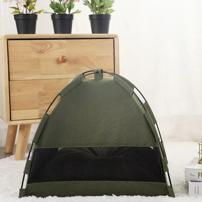 BarkNook Pure Color Canvas Pet Tent