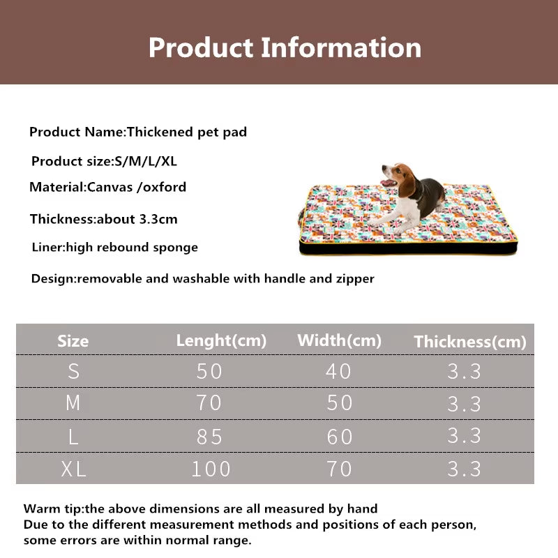 FlexFoam Orthopedic Washable Pet Mattress