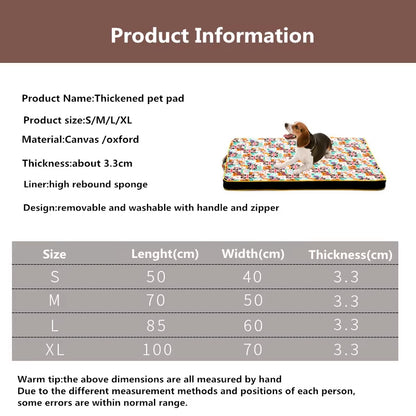 FlexFoam Orthopedic Washable Pet Mattress