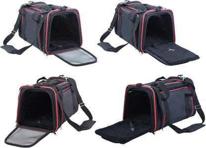 EliteField Expandable Soft Pet Carrier – Airline Approved