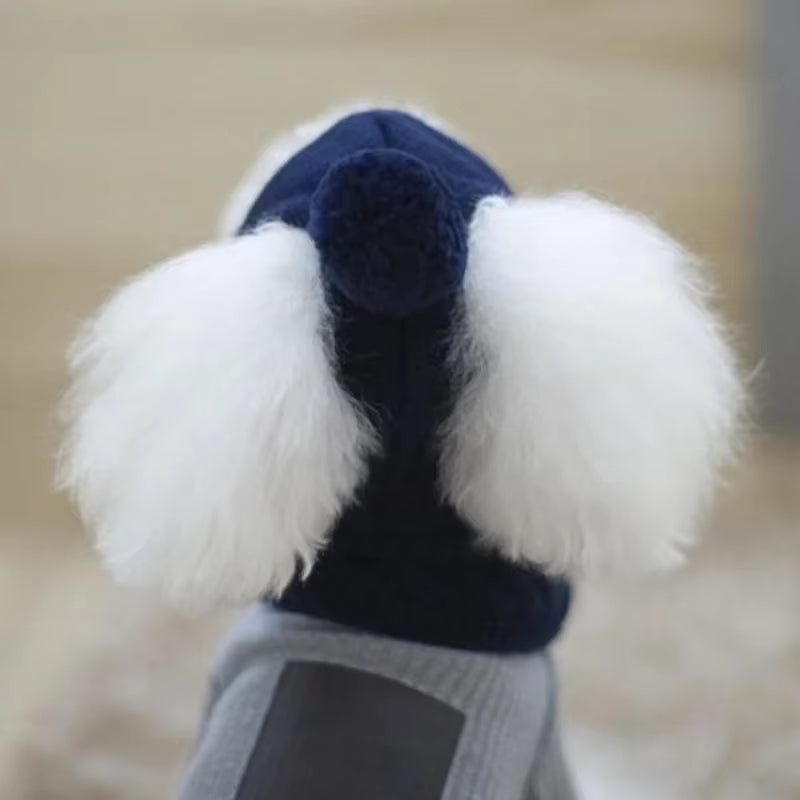  Winter Warm Knitted Hat+Scarf 