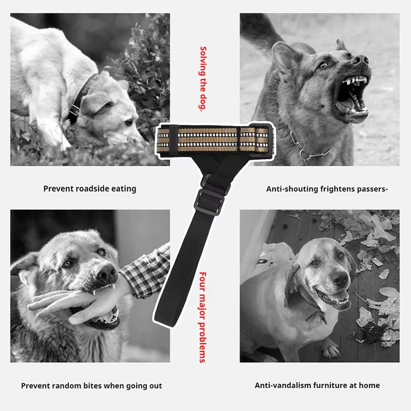 GuardianGrip Reflective Tactical Dog Muzzle