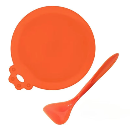 Tailup Pet Silicone Can Lid & Spoon Set
