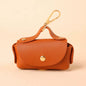 Artificial Leather Poop Bag Dispenser & Organizer