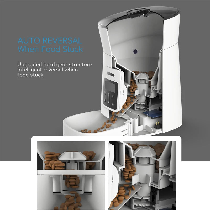PAWSERVE 6L Smart Automatic Pet Feeder 