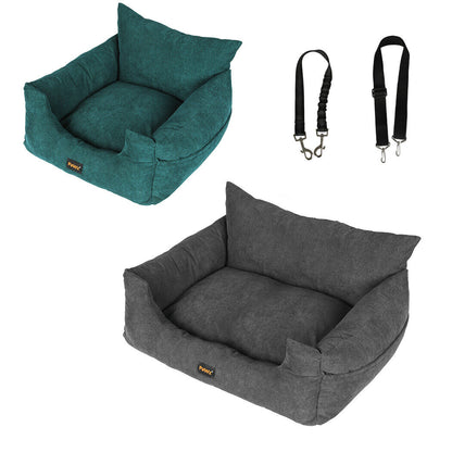 PaWz Deluxe Dog Car Seat Bed
