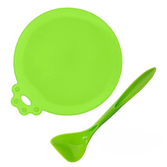 Tailup Pet Silicone Can Lid & Spoon Set