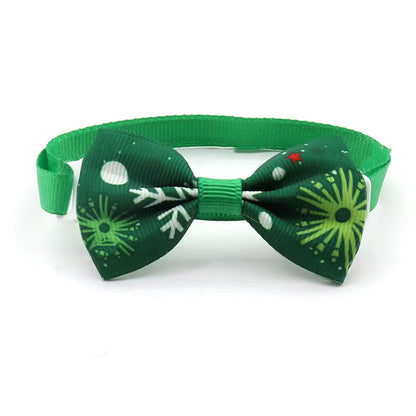 Adjustable Christmas Bowtie Necklace 