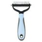 Pets Fur Knot Cutter & Grooming Tool – Double-Sided Comb with Nail Clippers