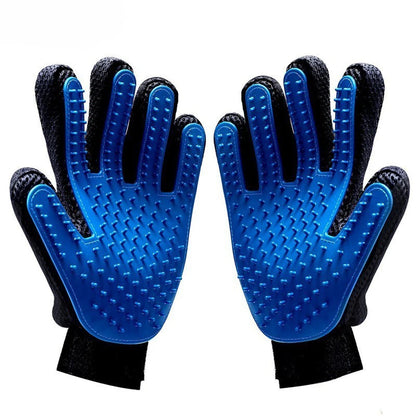 Pet Grooming Glove for Cats & Dogs 
