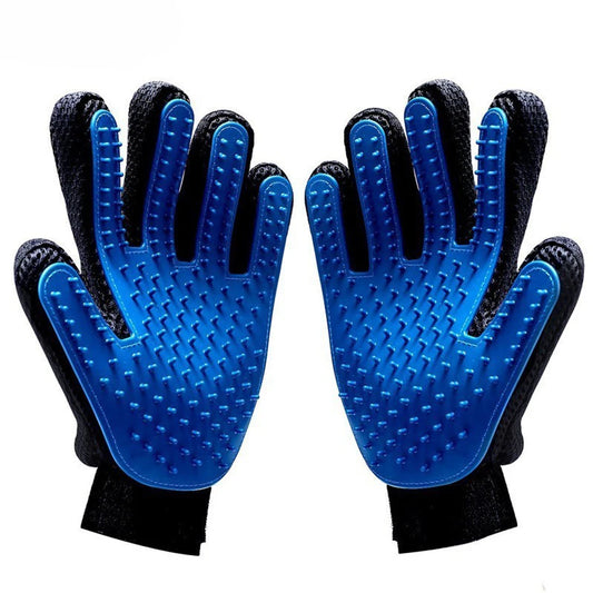 Pet Grooming Glove for Cats & Dogs 