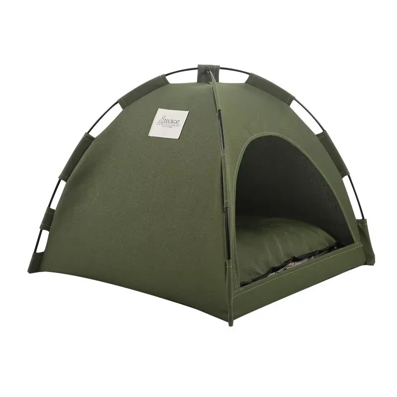 BarkNook Pure Color Canvas Pet Tent