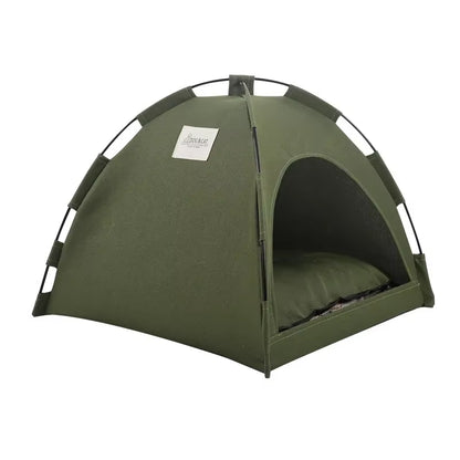 BarkNook Pure Color Canvas Pet Tent