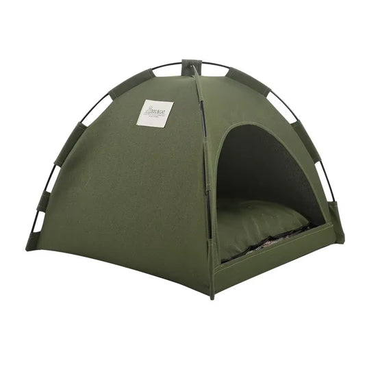BarkNook Pure Color Canvas Pet Tent