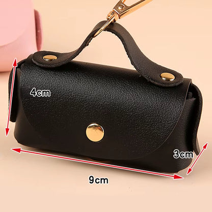  Artificial Leather Poop Bag Dispenser & Organizer