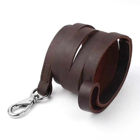 TrailTough Durable Leather Dog Leash