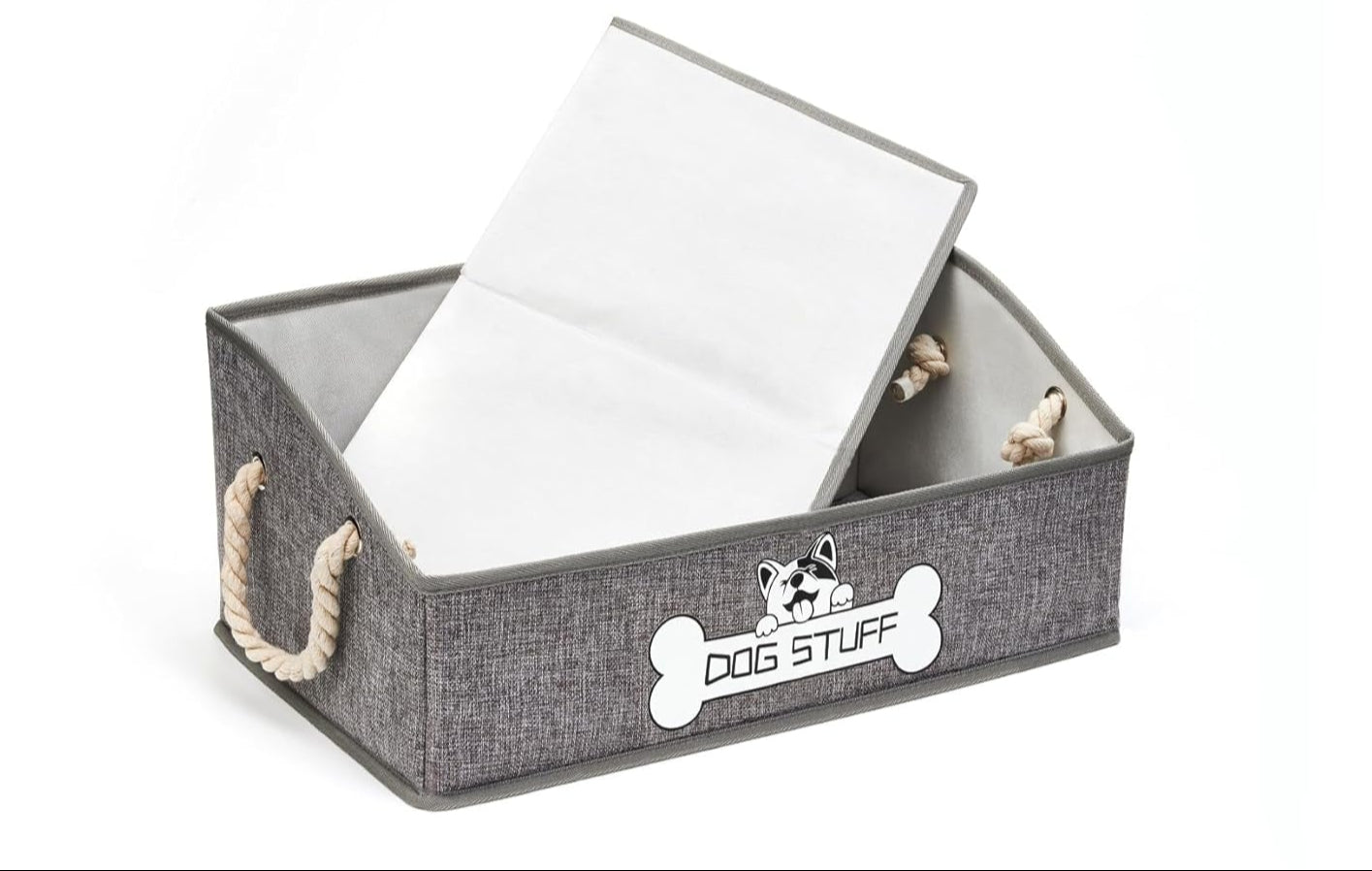 PawPerfect Canvas Dog Toy Box