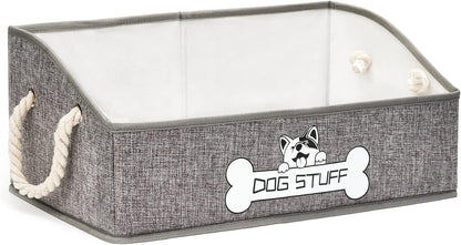 PawPerfect Canvas Dog Toy Box