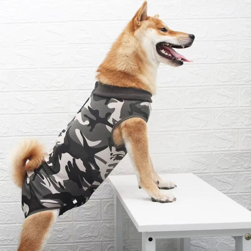 Post Surgery Recovery Suit - (Wound Anti-Licking Design) 