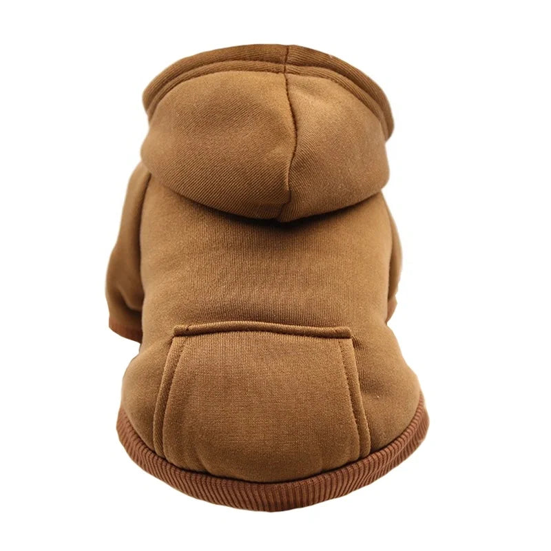 Winter Dog Hoodie with Pockets (Small dogs)