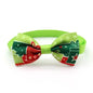 Adjustable Christmas Bowtie Necklace 