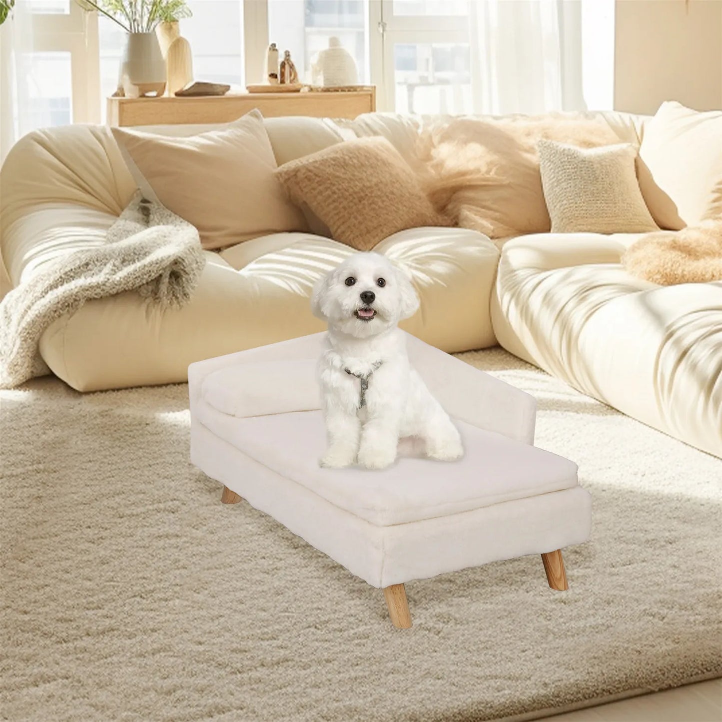 SCAND Nordic L-Shape Dog Sofa Bed