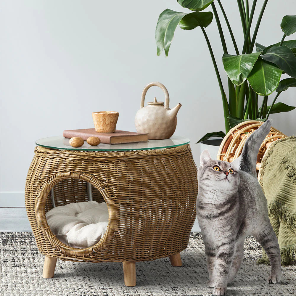 Gardeon 2-in-1 Coffee Table & Pet Bed